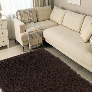 Linon Flokati Area Rug