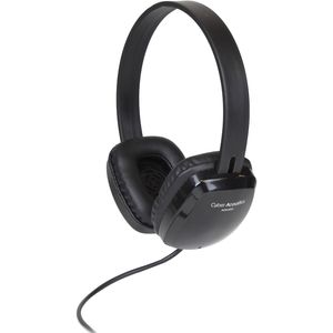 Cyber Acoustics ACM-6004 Stereo Headphones - Stereo - Black - Mini-phone (3.5mm) - Wired - 20 Hz 20 kHz - Over-the-head - Binaural - Supra-aural - 6 f