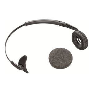 Plantronics® Uniband Headband With Leatherette Ear Cushion For Wireless Headsets, Black