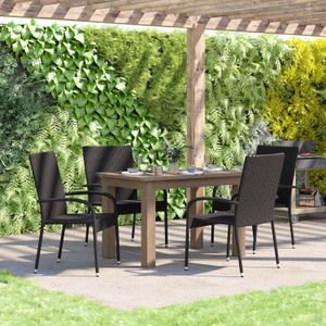 Flash Furniture Maxim Indoor/Outdoor Wicker Dining Chairs