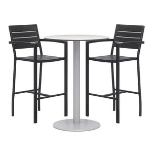 KFI Studios Eveleen 3-Piece Outdoor Patio Set