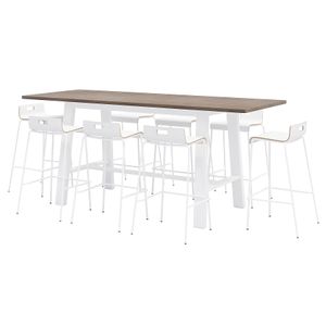 KFI Studios Midtown Bar Height Table & Bar Stool Set