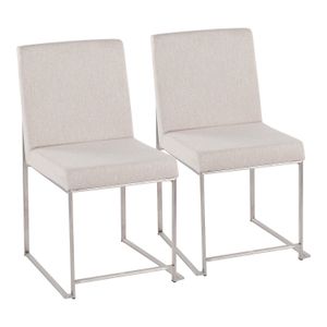 LumiSource High-Back Fuji Dining Chairs