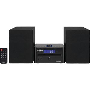 JENSEN JBS-210 Micro Hi-Fi System - 4 W RMS - Black - CD Player - 1 Disc(s) - AM, FM - 20 x AM - 20 x FM - CD-R/RW - 2 Speaker(s) - CD-DA - Remote Con
