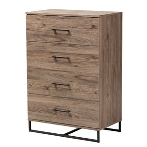 Baxton Studio Daxton Wood Storage Chest