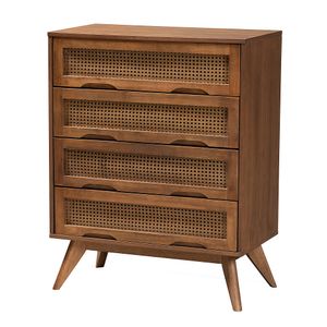 Baxton Studio Barrett 4-Drawer Chest