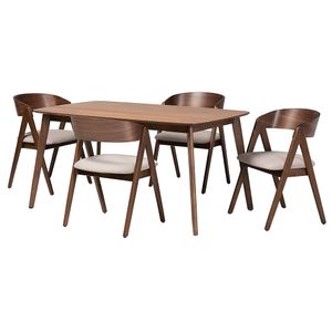 Baxton Studio Danton 5-Piece Dining Set