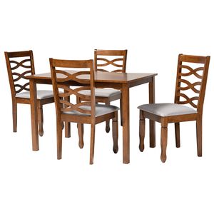 Baxton Studio Lanier 5-Piece Dining Set