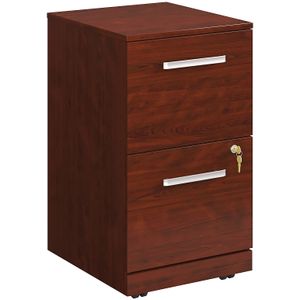 Sauder® Affirm Collection Executive Desk With 2-Drawer Mobile Pedestal File And 3-Drawer Mobile Pedestal File And Lateral File