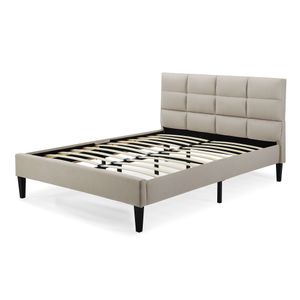 Lifestyle Solutions Serta Zara Upholstered Platform Bed Frame
