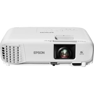 Epson PowerLite W49 LCD Projector - 16:10 - Ceiling Mountable - 1280 x 800 - Front, Rear, Ceiling - 8000 Hour Normal Mode - 17000 Hour Economy Mode -