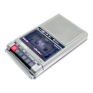 Hamilton Electronics HA802-8V Cassette Recorder, 10"H x 6"W x 2"D, Gray, HECHA802