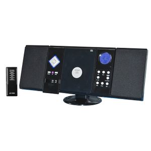 Jensen JMC-180 Micro Hi-Fi System - 2 W RMS - iPod Supported - AM, FM - CD-RW - MP3 - Remote Control