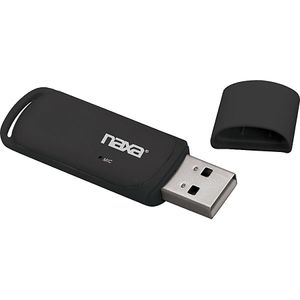 Naxa Wireless Audio Adapter with Bluetooth for USB Connectors - 33 ft - Wireless - Portable