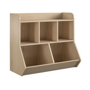 Ameriwood Home Tyler Kids 31”H 5-Cube Toy Storage Bookcase