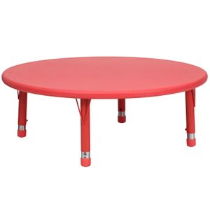 Flash Furniture 45" Round Adjustable Activity Table