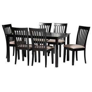 Baxton Studio Minette Dining Set