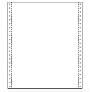 Paris Printworks Professional 2-Part Blank Computer Multi-Use Printer & Copier Paper, 9 1/2" x 11", Case Of 1,400 Sheets, 13 Lb, White