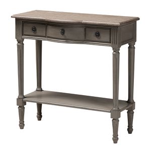 Baxton Studio French Accent Console Table