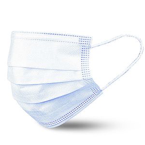 Wanxinda 3-Ply Pleated Disposable Face Mask