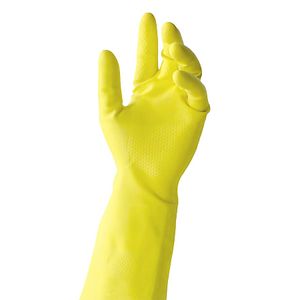 Tronex Extra-Strength Flock-Lined Latex Multipurpose Gloves
