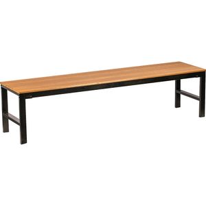 Lorell® Faux Wood Outdoor Bench