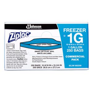 Ziploc - Freezer bag - 1 gal (pack of 250)