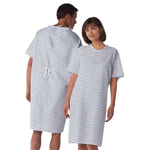 Medline Overlap Back Patient Gowns