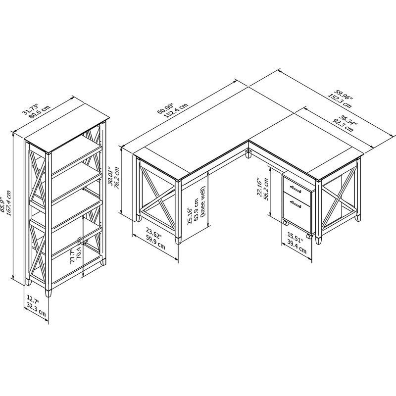 products/2961492/2961492_o11_bush_furniture_key_west_60_w_l_shaped_desk_mobile_file_cabinet_5_shelf_bookcase