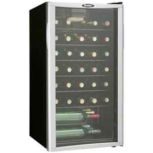 Danby 35Bottle Wine Cooler BlackPlatinum