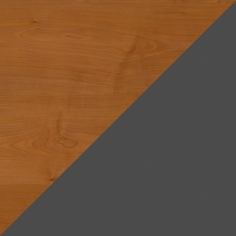 Bush Business Furniture Components 72W L Shaped Desk with 3 Drawer Mobile File Cabinet Natural CherryGraphite Gray Standard Delivery