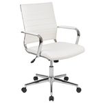 Flash Furniture Work From Home Desk And Chair Set White  BLNNN219CH595MW