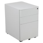 Flash Furniture Work From Home Desk And Chair Set White  BLNNN219CH595MW