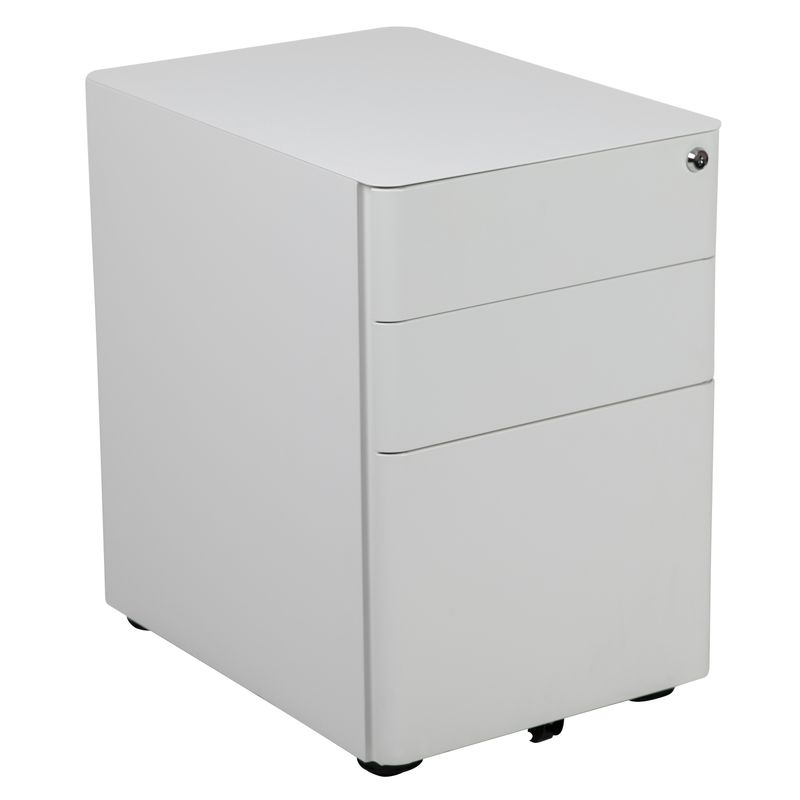 Flash Furniture Work From Home Desk And Chair Set White  BLNNN219CH595MW