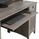 Bush Furniture Salinas 48W Computer Desk With Hutch Driftwood Gray Standard Delivery