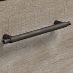 Bush Furniture Key West Console Table With Drawers And Shelves Washed Gray Standard Delivery