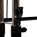 Flash Furniture 40W HeightAdjustable SitToStand Home Office Desk Black