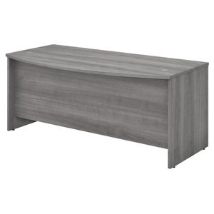 Bush Business Furniture Studio C 72"W Bow-Front Computer Desk