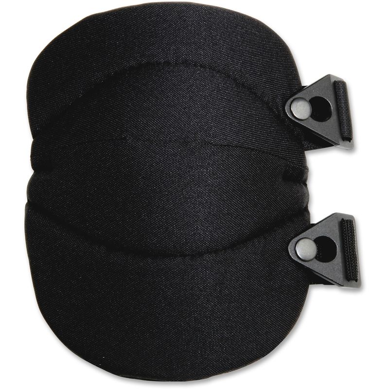 Ergodyne 230  Black Wide Soft Cap Knee Pads  Buckle
