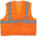 Ergodyne 8205HL 2XL3XL Orange Type R Class 2 Super Econo Mesh Vest