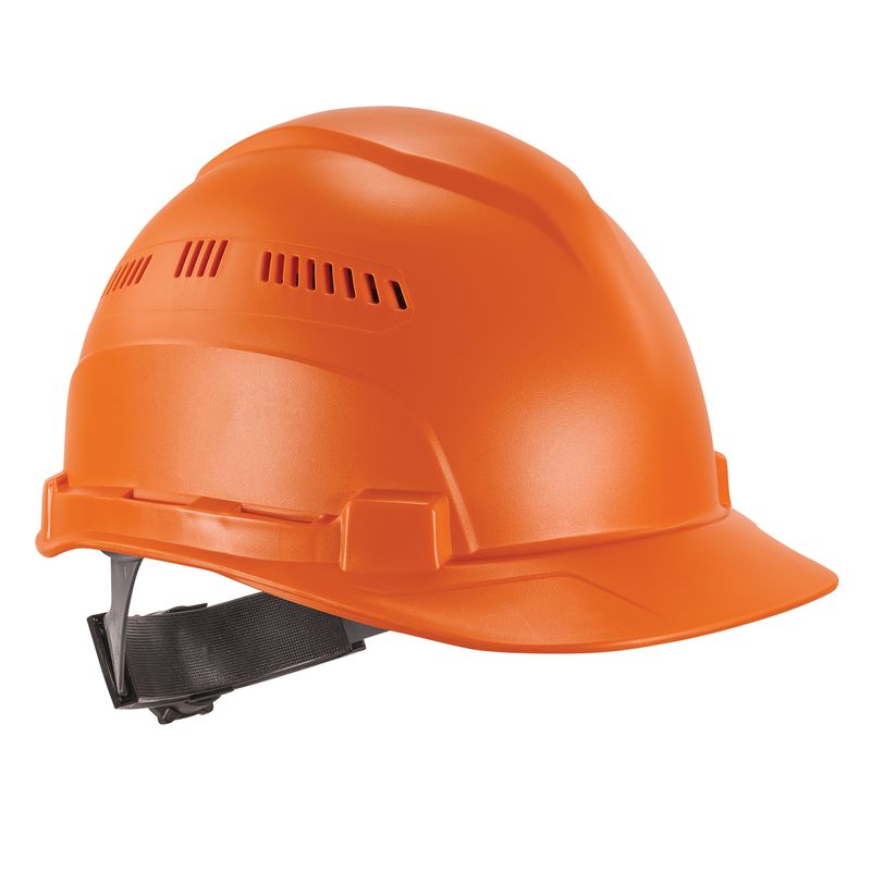 Ergodyne Skullerz 8966 Lightweight CapStyle Vented Hard Hat Orange