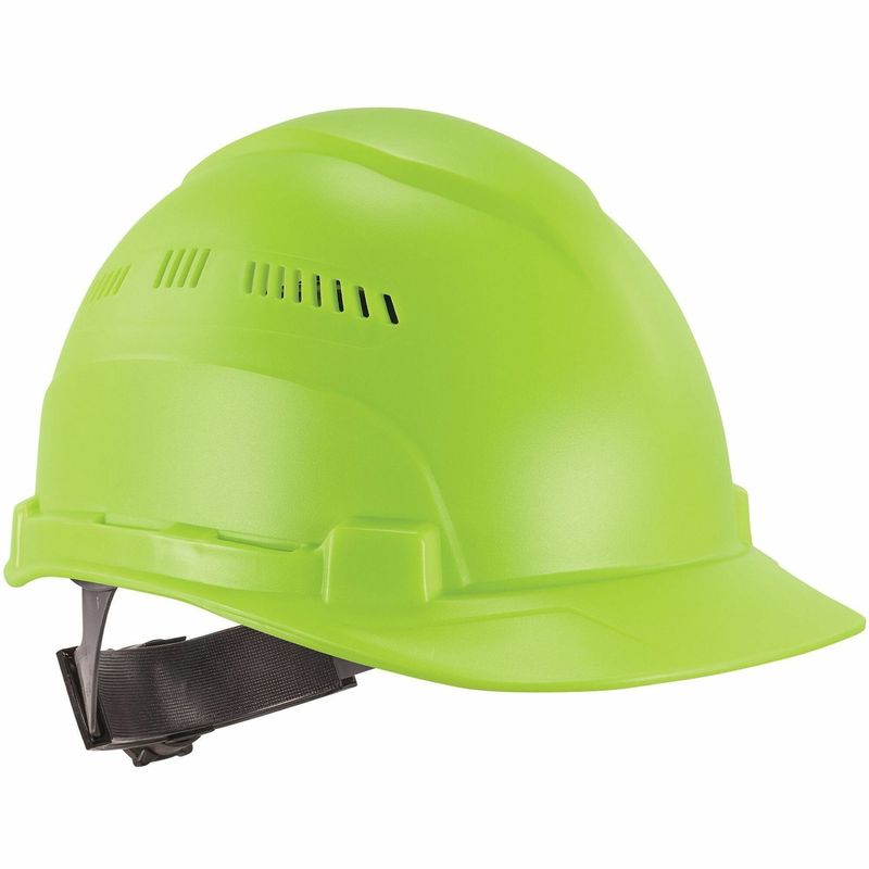 Ergodyne Skullerz 8966 Lightweight CapStyle Vented Hard Hat Lime