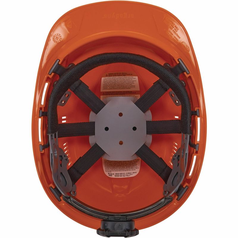 Ergodyne Skullerz 8966 Lightweight CapStyle Vented Hard Hat Orange