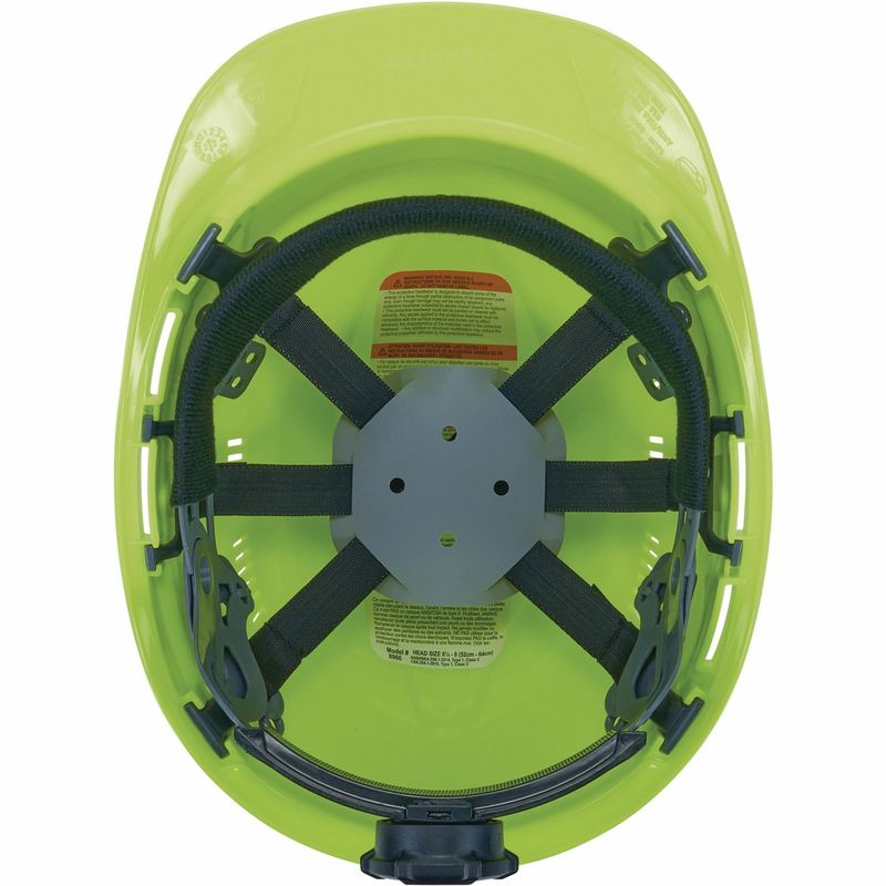 Ergodyne Skullerz 8966 Lightweight CapStyle Vented Hard Hat Lime