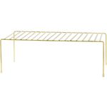 Better Houseware Small Storage Shelf 534 x 11 Gold