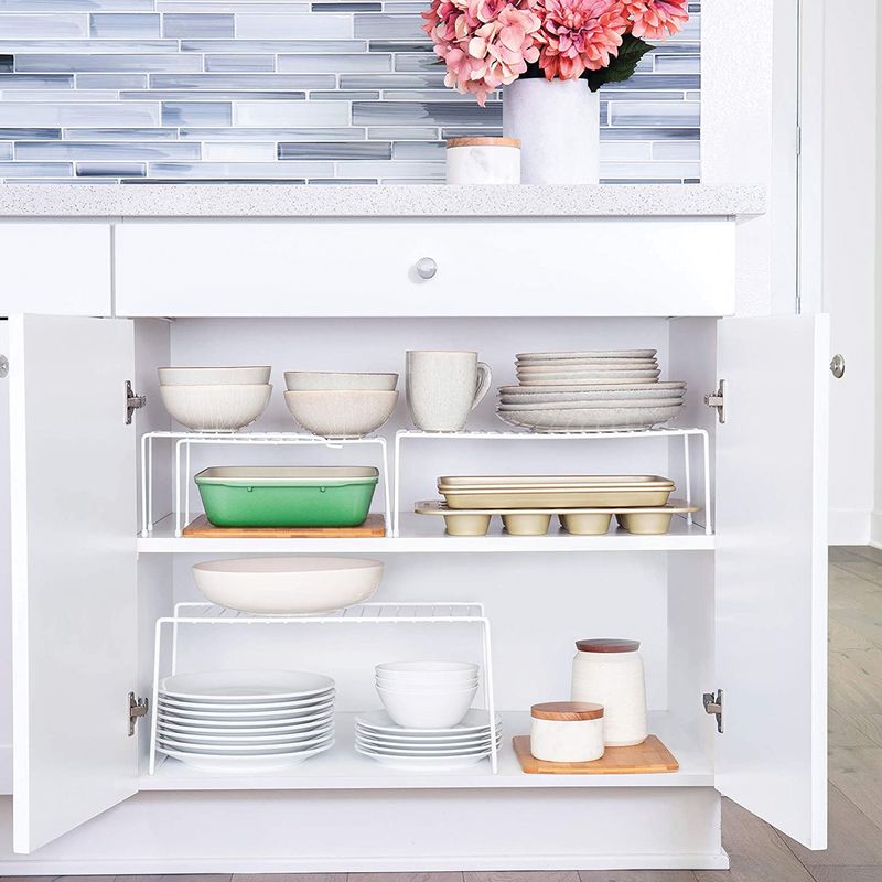 Better Houseware Large Storage Shelf 9 x 19 White