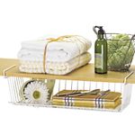 Better Houseware Small Undershelf Basket 912 x 16 White