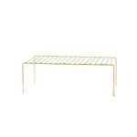 Better Houseware Small Storage Shelf 534 x 11 Gold