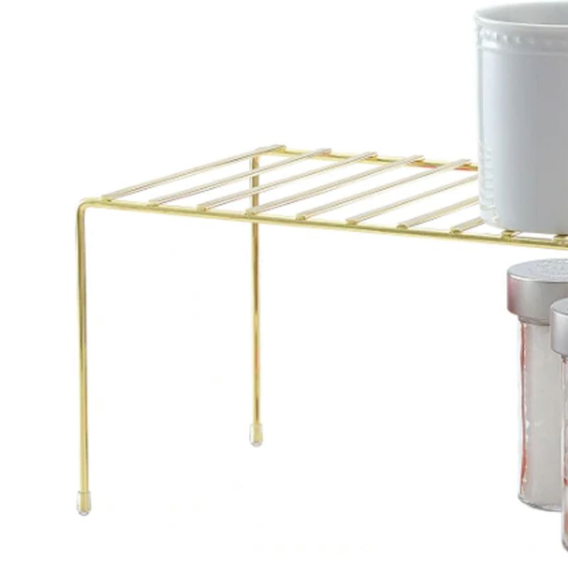 Better Houseware Small Storage Shelf 534 x 11 Gold