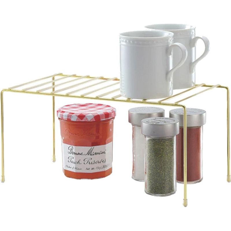 Better Houseware Small Storage Shelf 534 x 11 Gold